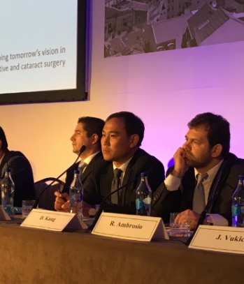 2017 ESCRS/Dr. David Kang - Comparison of clinical outcomes and corneal aberrations between subjective centration and triple marking centration techniques for small incision lenticule extraction