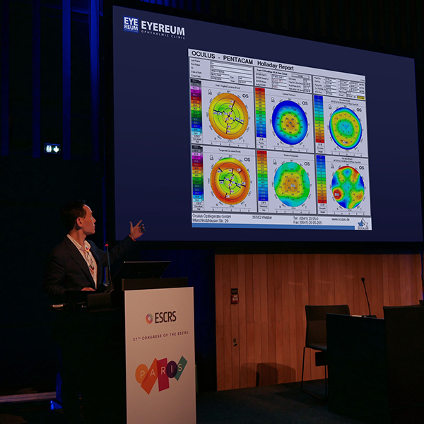 [소식] 2019 유럽백내장굴절수술학회(ESCRS) 초청 강연